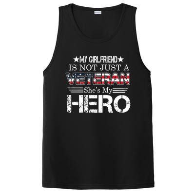 Proud Army Veteran Support My Friend Us Veteran My Hero Gift PosiCharge Competitor Tank