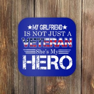 Proud Army Veteran Support My Friend Us Veteran My Hero Gift Coaster