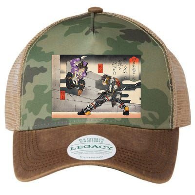 Pso2 Ash Vs. Doudou Ukiyoe Style Legacy Tie Dye Trucker Hat