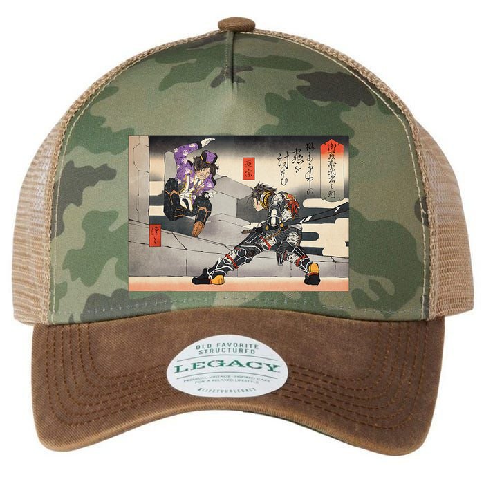 Pso2 Ash Vs. Doudou Ukiyoe Style Legacy Tie Dye Trucker Hat