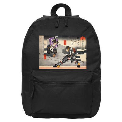 Pso2 Ash Vs. Doudou Ukiyoe Style 16 in Basic Backpack