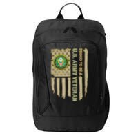 Proud Army Veteran City Backpack