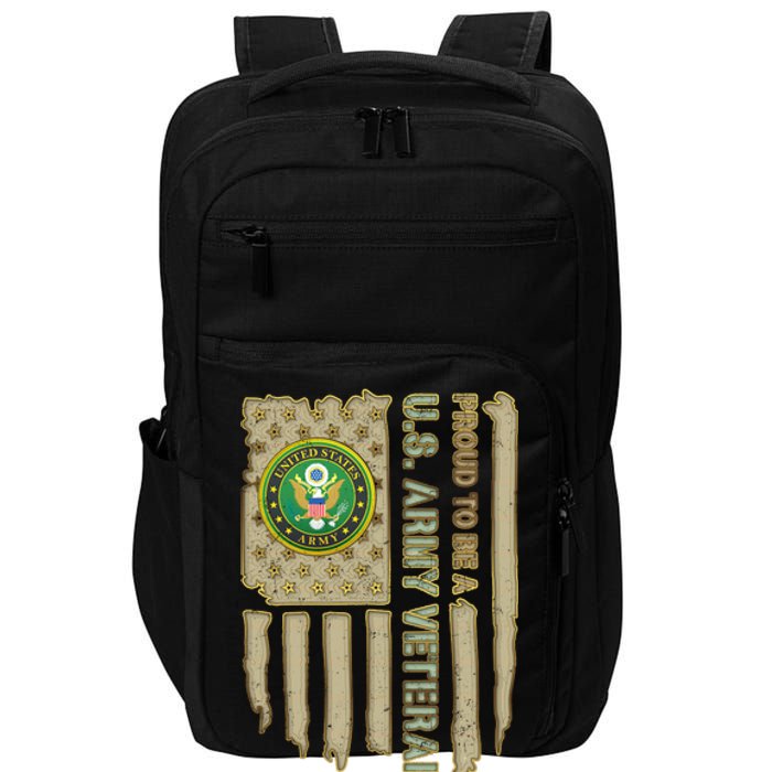 Proud Army Veteran Impact Tech Backpack