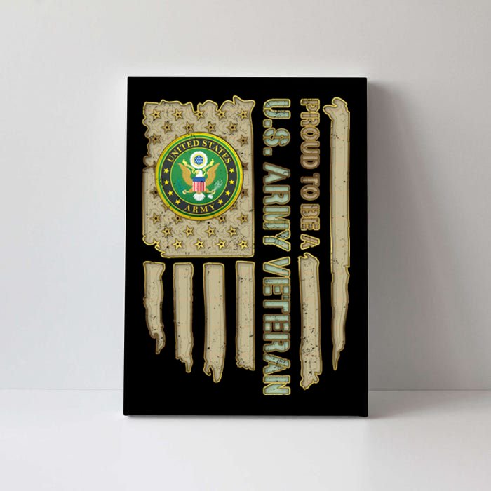 Proud Army Veteran Canvas