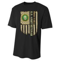 Proud Army Veteran Performance Sprint T-Shirt