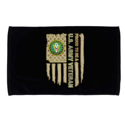 Proud Army Veteran Microfiber Hand Towel