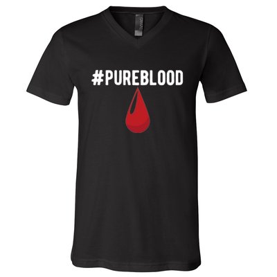 Pureblood Anti Vaccine V-Neck T-Shirt