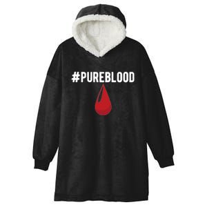 Pureblood Anti Vaccine Hooded Wearable Blanket