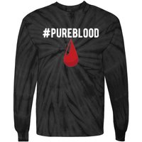 Pureblood Anti Vaccine Tie-Dye Long Sleeve Shirt