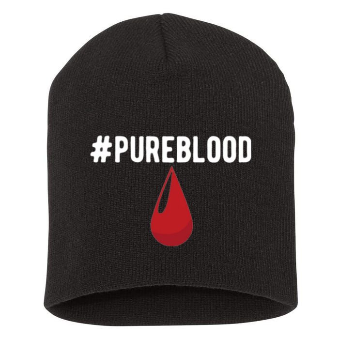 Pureblood Anti Vaccine Short Acrylic Beanie