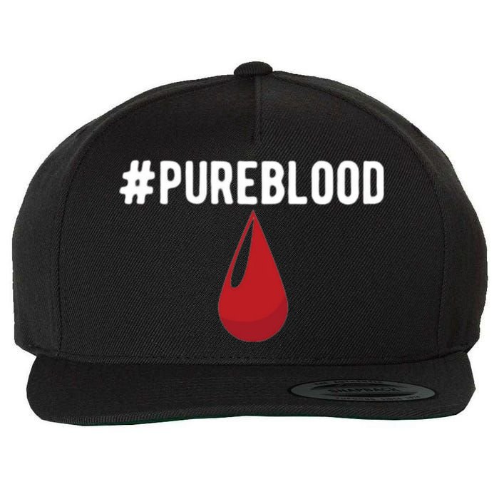 Pureblood Anti Vaccine Wool Snapback Cap