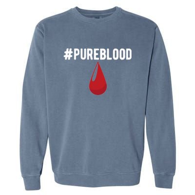 Pureblood Anti Vaccine Garment-Dyed Sweatshirt