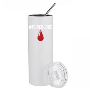 Pureblood Anti Vaccine Stainless Steel Tumbler