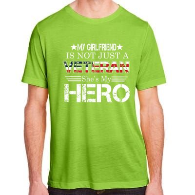 Proud Army Veteran Support My Friend Us Veteran My Hero Cool Gift Adult ChromaSoft Performance T-Shirt