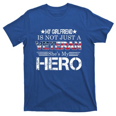 Proud Army Veteran Support My Friend Us Veteran My Hero Cool Gift T-Shirt