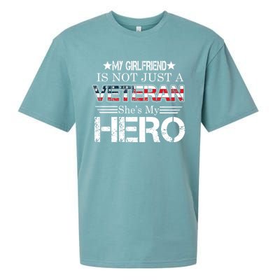 Proud Army Veteran Support My Friend Us Veteran My Hero Cool Gift Sueded Cloud Jersey T-Shirt