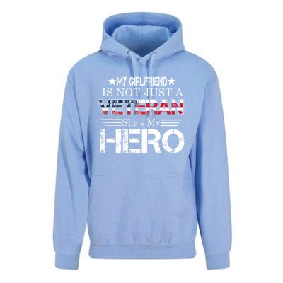 Proud Army Veteran Support My Friend Us Veteran My Hero Cool Gift Unisex Surf Hoodie