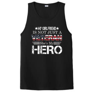 Proud Army Veteran Support My Friend Us Veteran My Hero Cool Gift PosiCharge Competitor Tank