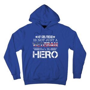 Proud Army Veteran Support My Friend Us Veteran My Hero Cool Gift Hoodie