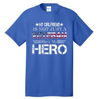 Proud Army Veteran Support My Friend Us Veteran My Hero Cool Gift Tall T-Shirt