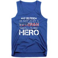 Proud Army Veteran Support My Friend Us Veteran My Hero Cool Gift Tank Top