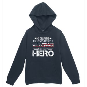 Proud Army Veteran Support My Friend Us Veteran My Hero Cool Gift Urban Pullover Hoodie