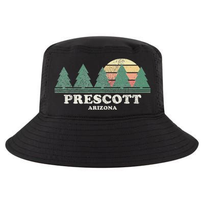 Prescott Az Vintage Throwback Retro 70s Design Cool Comfort Performance Bucket Hat