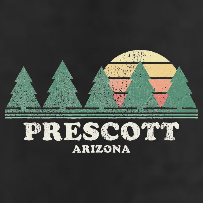 Prescott Az Vintage Throwback Retro 70s Design Beanie