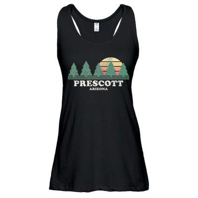 Prescott Az Vintage Throwback Retro 70s Design Ladies Essential Flowy Tank