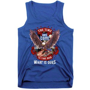 Proud American Vet Take Our Country Back Usa Flag Freedom Gift Tank Top