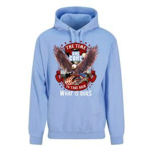 Proud American Vet Take Our Country Back Usa Flag Freedom Gift Unisex Surf Hoodie