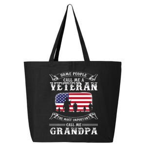 Proud Army Veteran Grandpa Fathers Day Gifts 25L Jumbo Tote