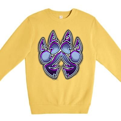 Paw Print Premium Crewneck Sweatshirt