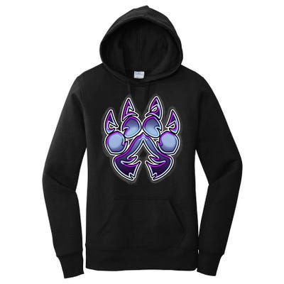 Paw Print Women's Pullover Hoodie