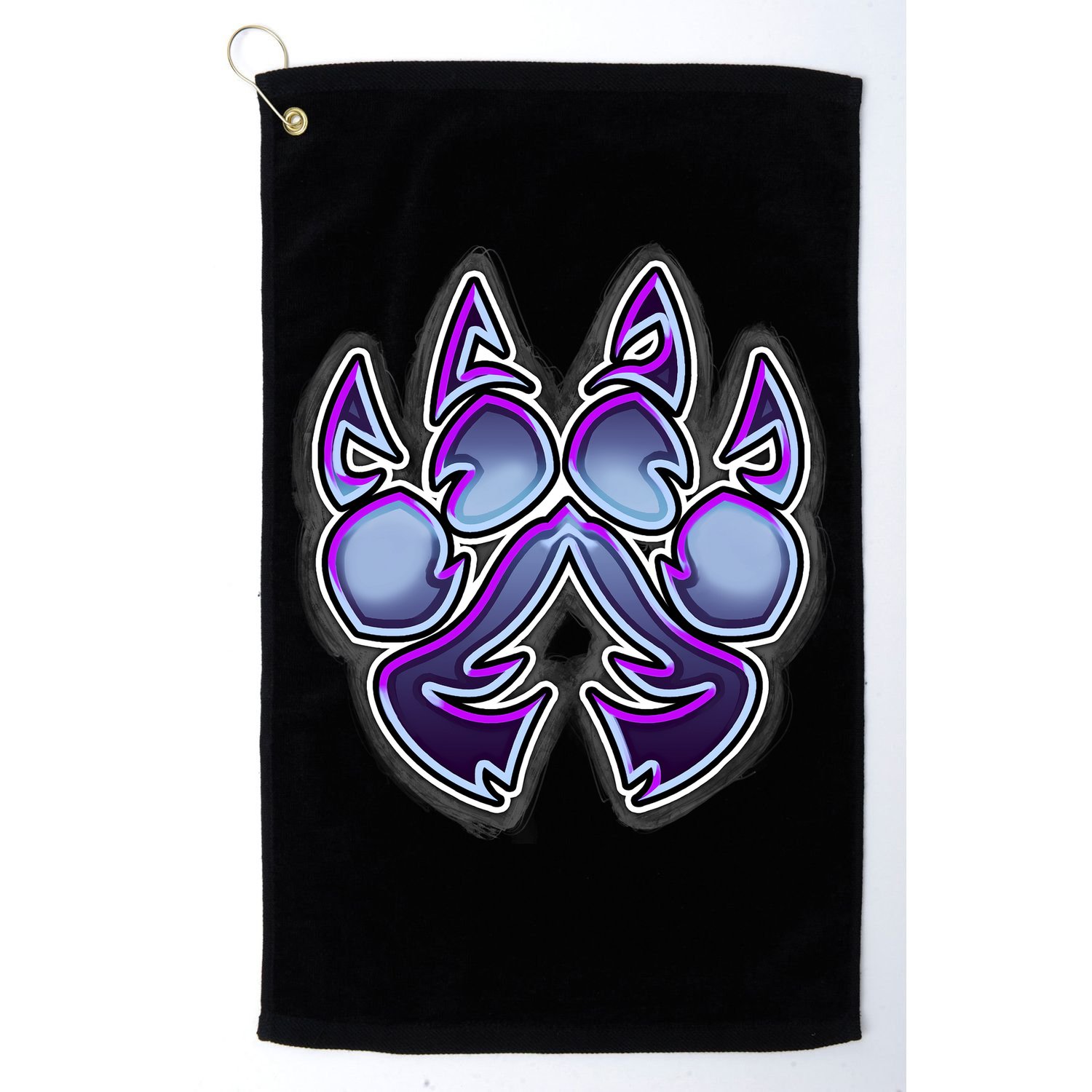 Paw Print Golf Towel