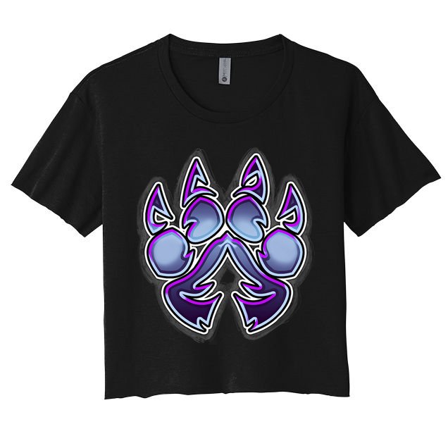 Paw Print Crop Top
