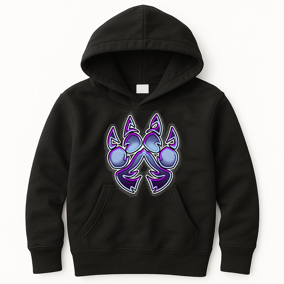 Paw Print Kids Hoodie