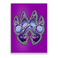 Paw Print Poster