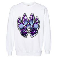 Paw Print Garment-Dyed Sweatshirt