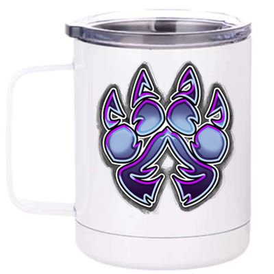 Paw Print 12 oz Stainless Steel Tumbler Cup