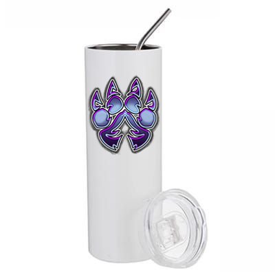 Paw Print Stainless Steel Tumbler