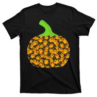 Paw Print Pumpkin T-Shirt