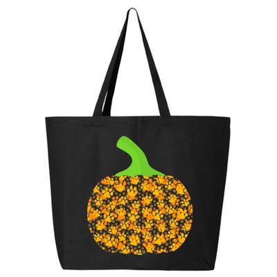 Paw Print Pumpkin 25L Jumbo Tote