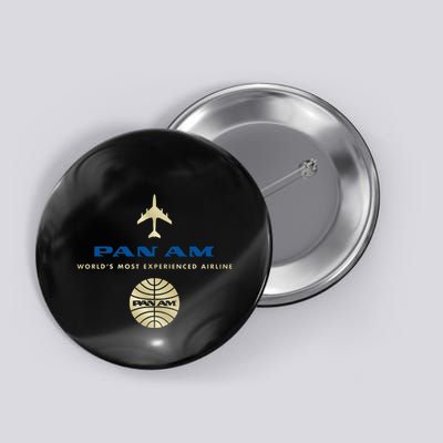 Pan Am Worlds Most Experienced Airline Button