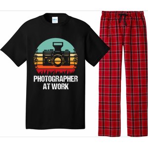 Photographer At Work Photographer Gift Pajama Set