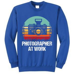 Photographer At Work Photographer Gift Sweatshirt