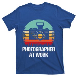 Photographer At Work Photographer Gift T-Shirt