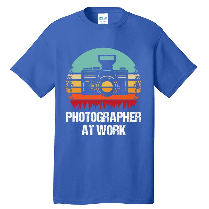 Photographer At Work Photographer Gift Tall T-Shirt