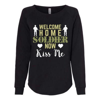 Proud Army Wife Friend Welcome Home Soldier Now Me Gift Womens California Wash Sweatshirt