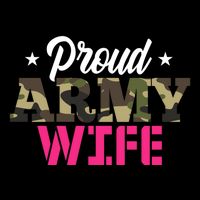 Proud Army Wife Camo Military Spouse Gift Impact Tech Backpack